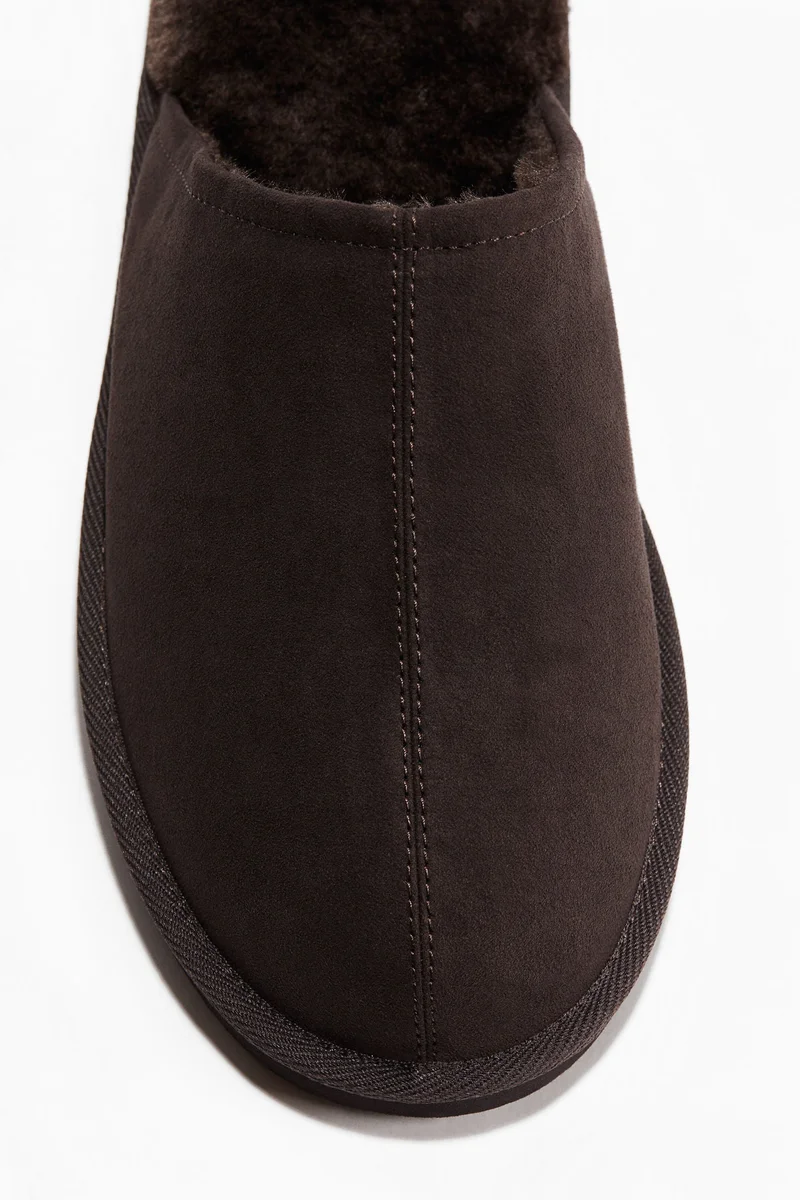 H&M  Pile-lined slippers for Men | Best Price UAE